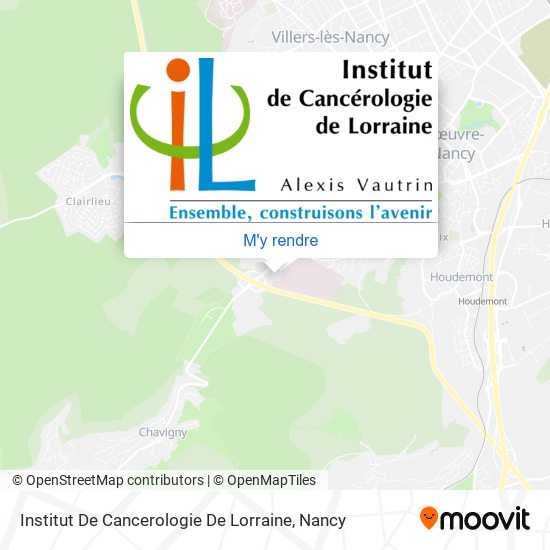 Institut De Cancerologie De Lorraine plan