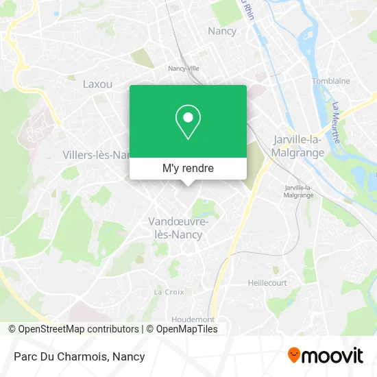 Parc Du Charmois plan