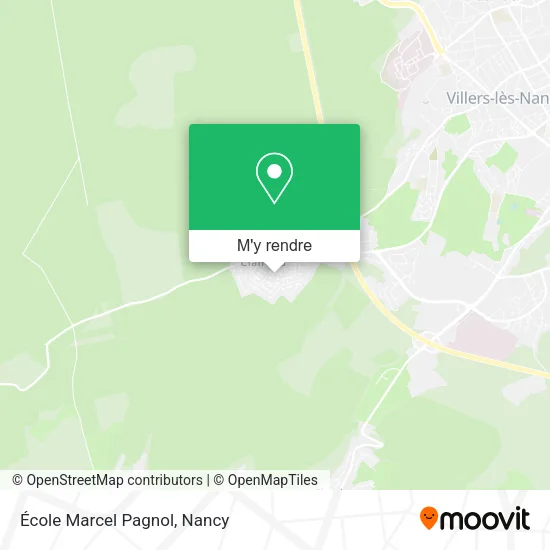 École Marcel Pagnol plan