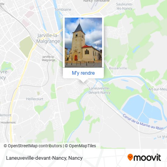 Laneuveville-devant-Nancy plan