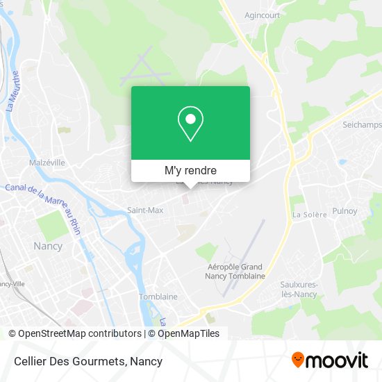 Cellier Des Gourmets plan