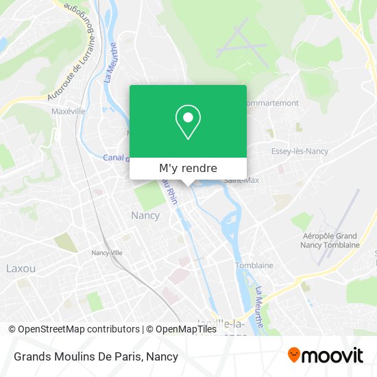 Grands Moulins De Paris plan