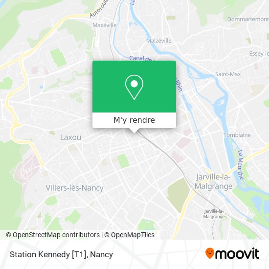 Station Kennedy [T1] plan
