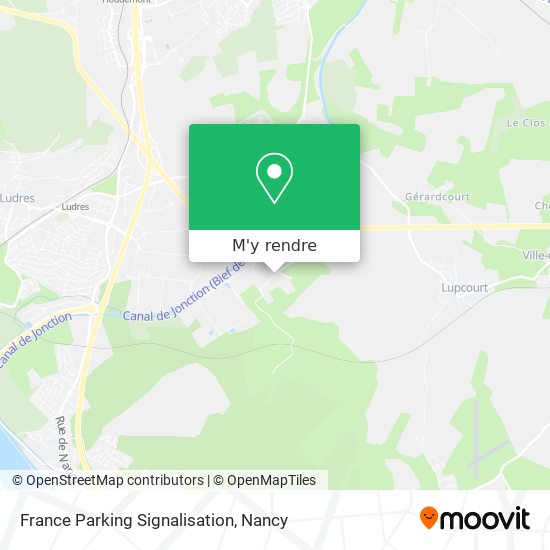 France Parking Signalisation plan