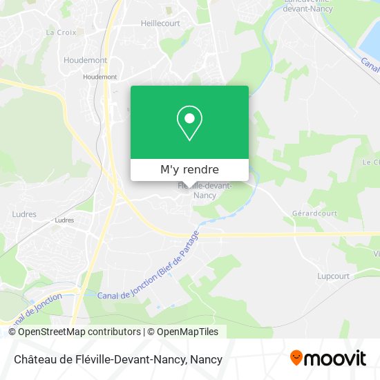 Château de Fléville-Devant-Nancy plan