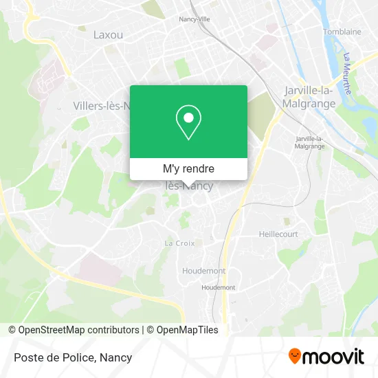 Poste de Police plan