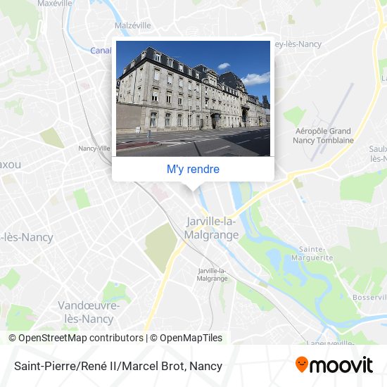 Saint-Pierre / René II / Marcel Brot plan