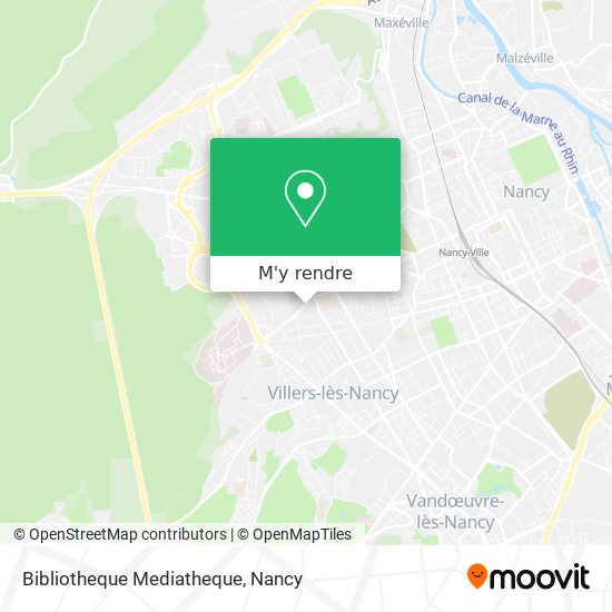Bibliotheque Mediatheque plan