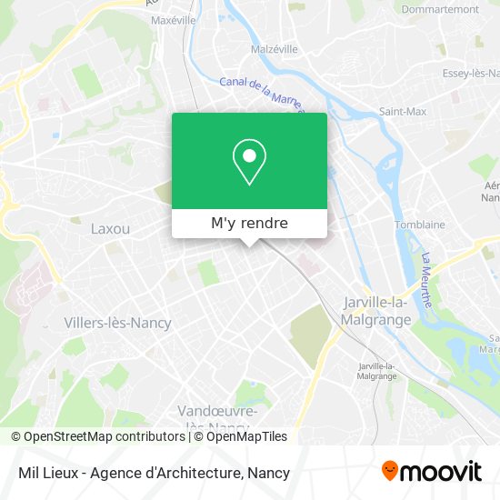 Mil Lieux - Agence d'Architecture plan