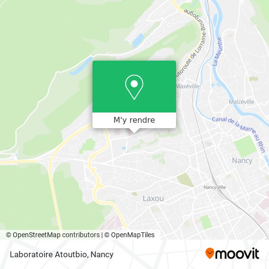 Laboratoire Atoutbio plan