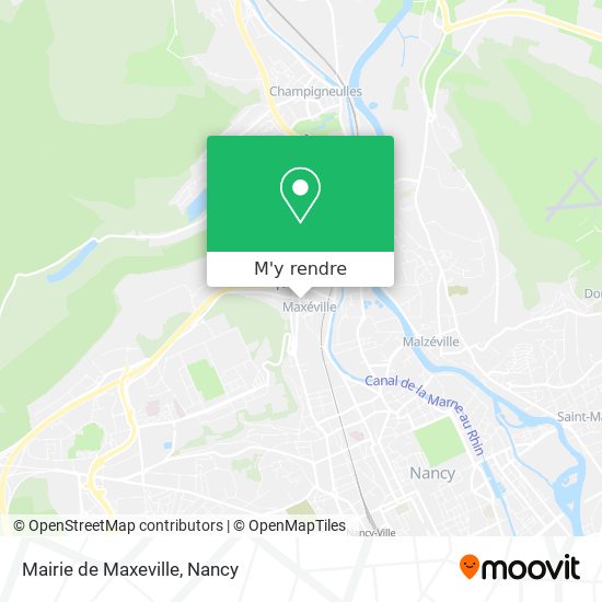 Mairie de Maxeville plan