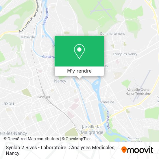 Synlab 2 Rives - Laboratoire D'Analyses Médicales plan