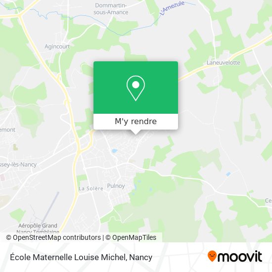 École Maternelle Louise Michel plan