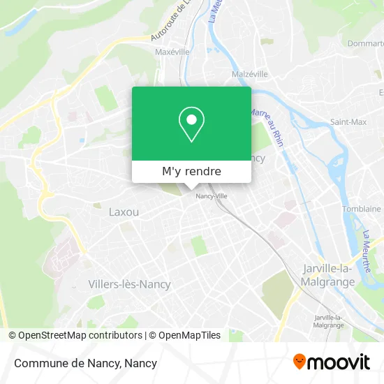 Commune de Nancy plan