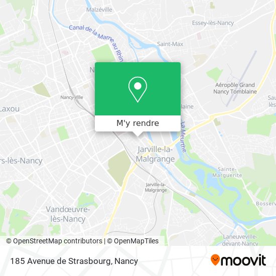 185 Avenue de Strasbourg plan