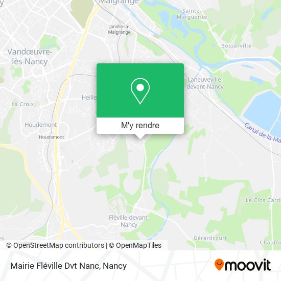 Mairie Fléville Dvt Nanc plan