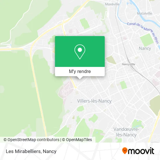 Les Mirabelliers plan