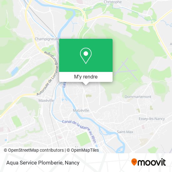Aqua Service Plomberie plan