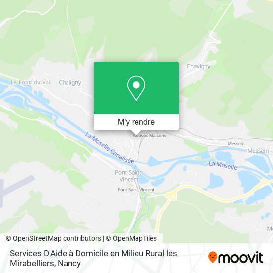 Services D'Aide à Domicile en Milieu Rural les Mirabelliers plan