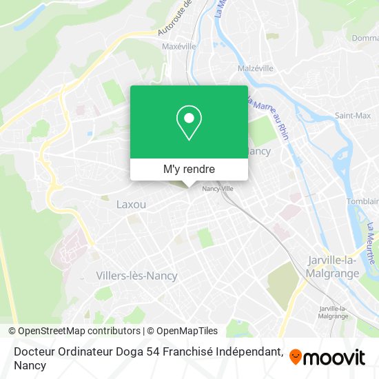 Docteur Ordinateur Doga 54 Franchisé Indépendant plan