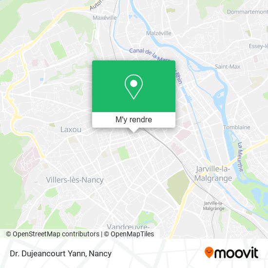 Dr. Dujeancourt Yann plan