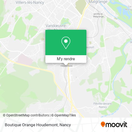 Boutique Orange Houdemont plan