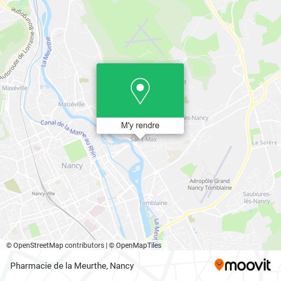 Pharmacie de la Meurthe plan