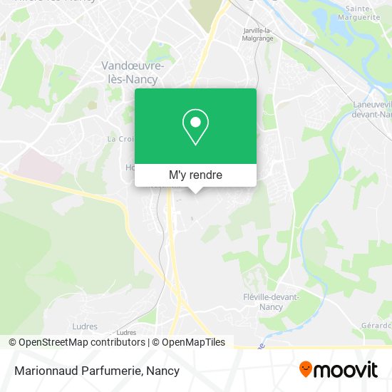 Marionnaud Parfumerie plan