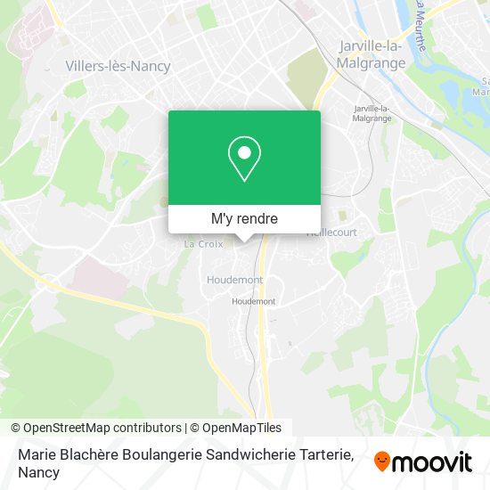 Marie Blachère Boulangerie Sandwicherie Tarterie plan