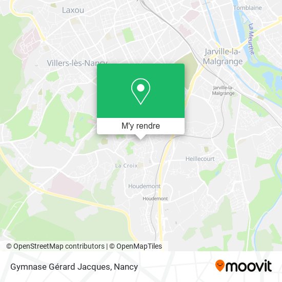 Gymnase Gérard Jacques plan
