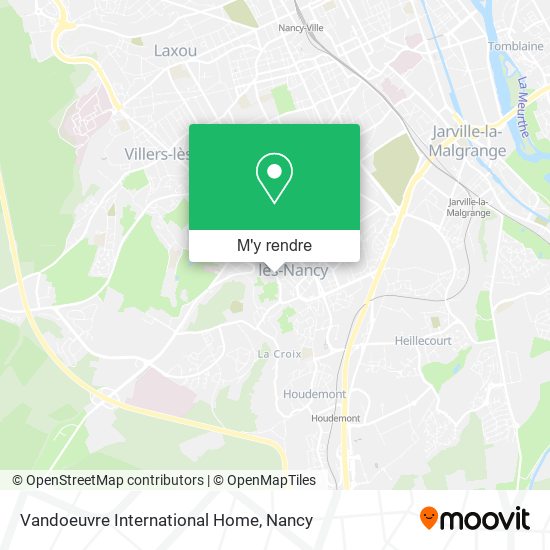 Vandoeuvre International Home plan
