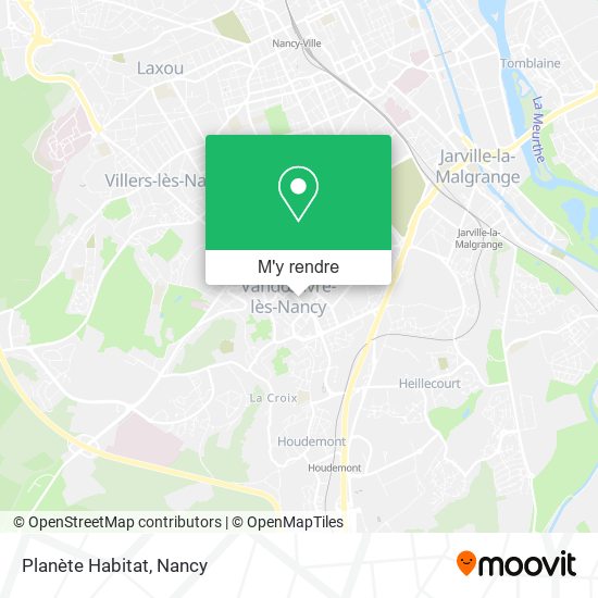 Planète Habitat plan