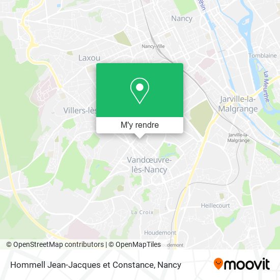 Hommell Jean-Jacques et Constance plan