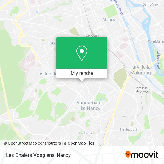 Les Chalets Vosgiens plan