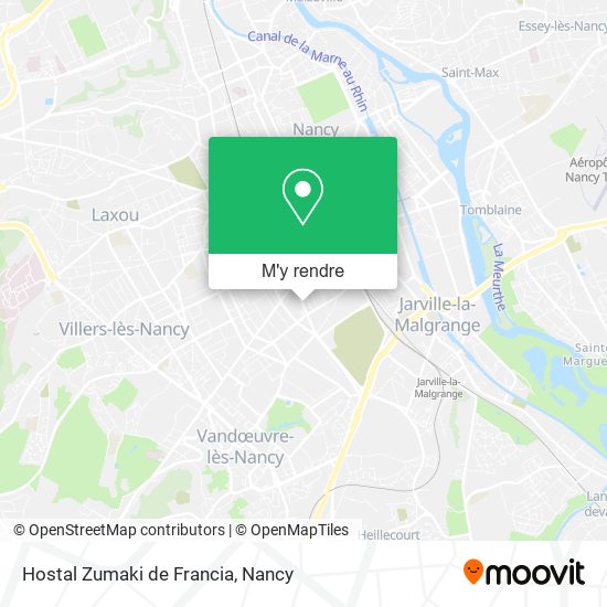Hostal Zumaki de Francia plan