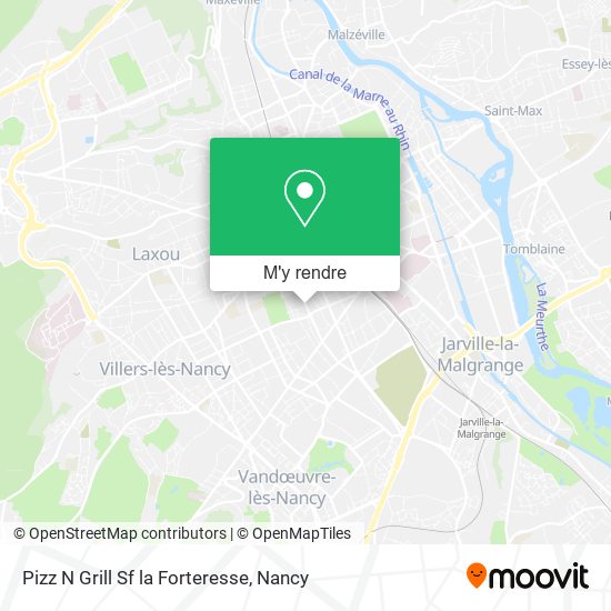 Pizz N Grill Sf la Forteresse plan