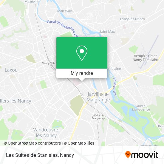 Les Suites de Stanislas plan