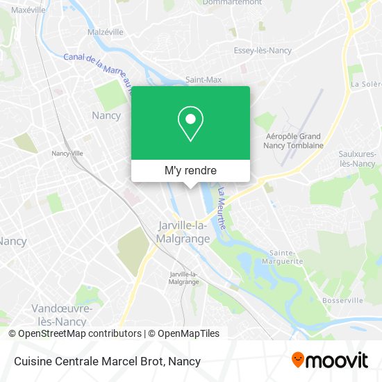 Cuisine Centrale Marcel Brot plan