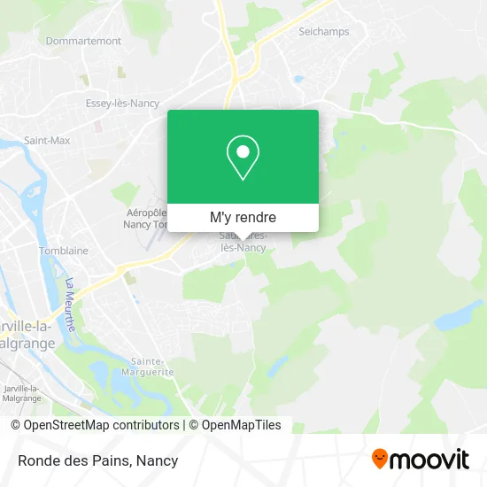 Ronde des Pains plan