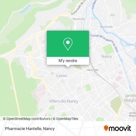 Pharmacie Hantelle plan
