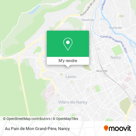 Au Pain de Mon Grand-Père plan