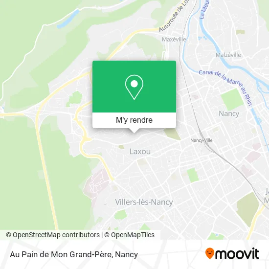 Au Pain de Mon Grand-Père plan