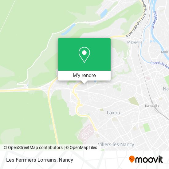 Les Fermiers Lorrains plan