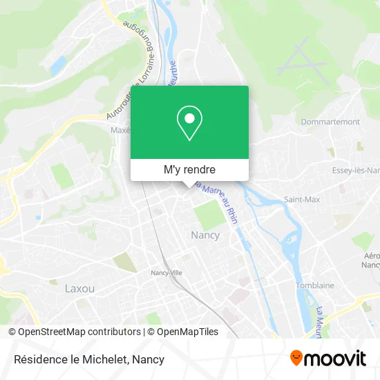 Résidence le Michelet plan