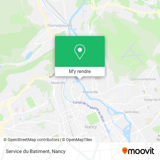 Service du Batiment plan