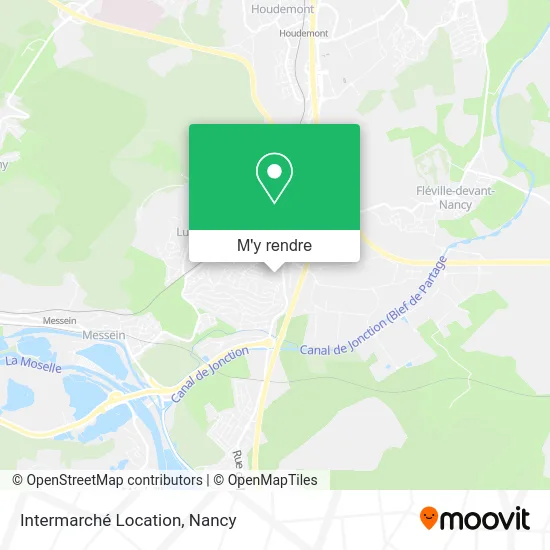 Intermarché Location plan