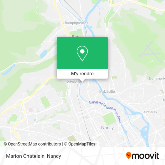 Marion Chatelain plan