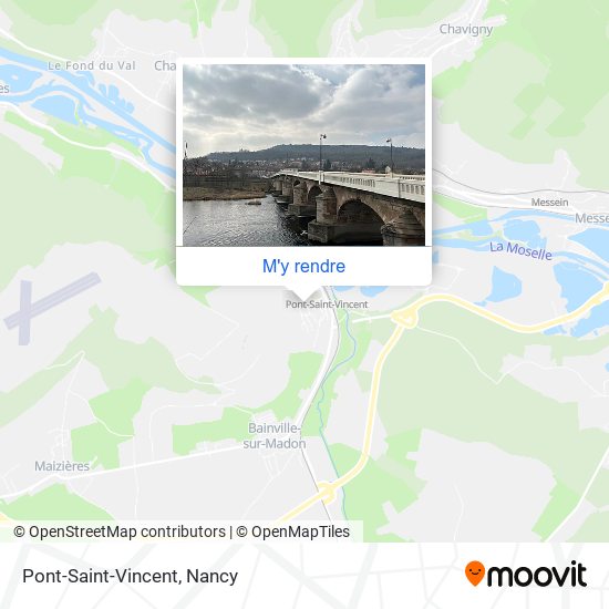 Pont-Saint-Vincent plan