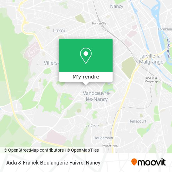 Aïda & Franck Boulangerie Faivre plan