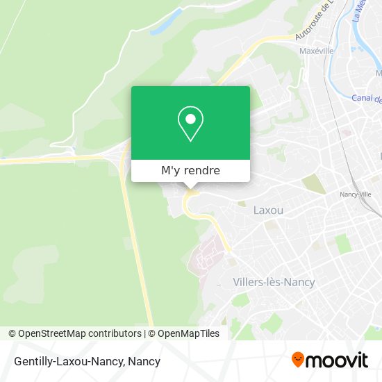 Gentilly-Laxou-Nancy plan